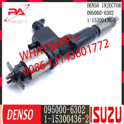 DENSO Diesel Common Rail Injector 095000-6302 For ISUZU 1-15300436-2