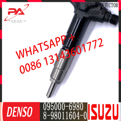 DENSO Diesel Common Rail Injector 095000-6980 For ISUZU 8-98011604-0